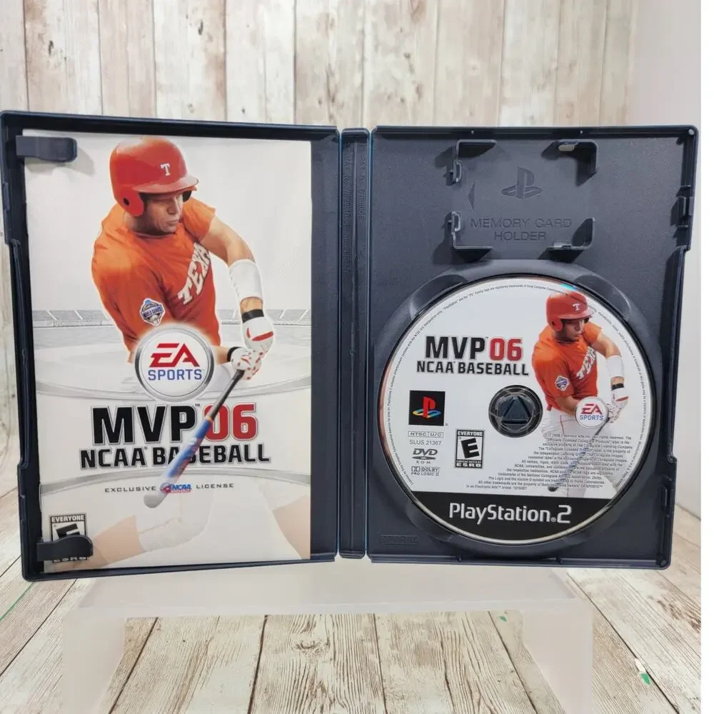 MVP 06 NCAA Baseball - PlayStation 2 Game Complete